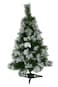 Economy Pine Tree With Snow 120cm