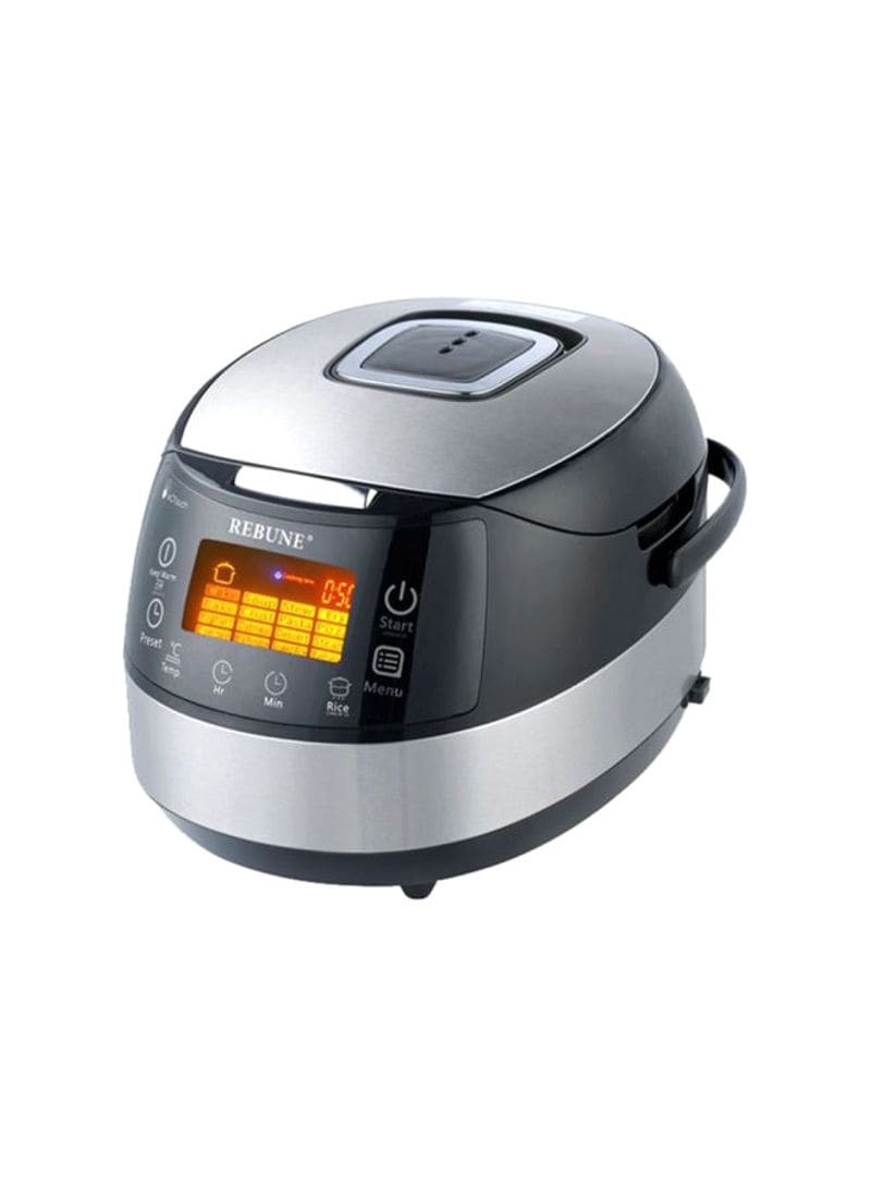 Buy Rebune Digital Smart Multi Cooker 1000W 5L Mcs-2017 -Black/Silver ...