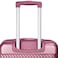 Senator Hard Case Large Suitcase Luggage Trolley For Unisex ABS Lightweight Travel Bag with 4 Spinner Wheels KH1065 Maroon