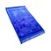 Fabienne Embossed Prayer Rug Anti-Slip Velvet Top Prayer Mat Blue 80 x 120 cm