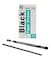 Straight Paper Straws Black 197mm*6mm 250Pcs