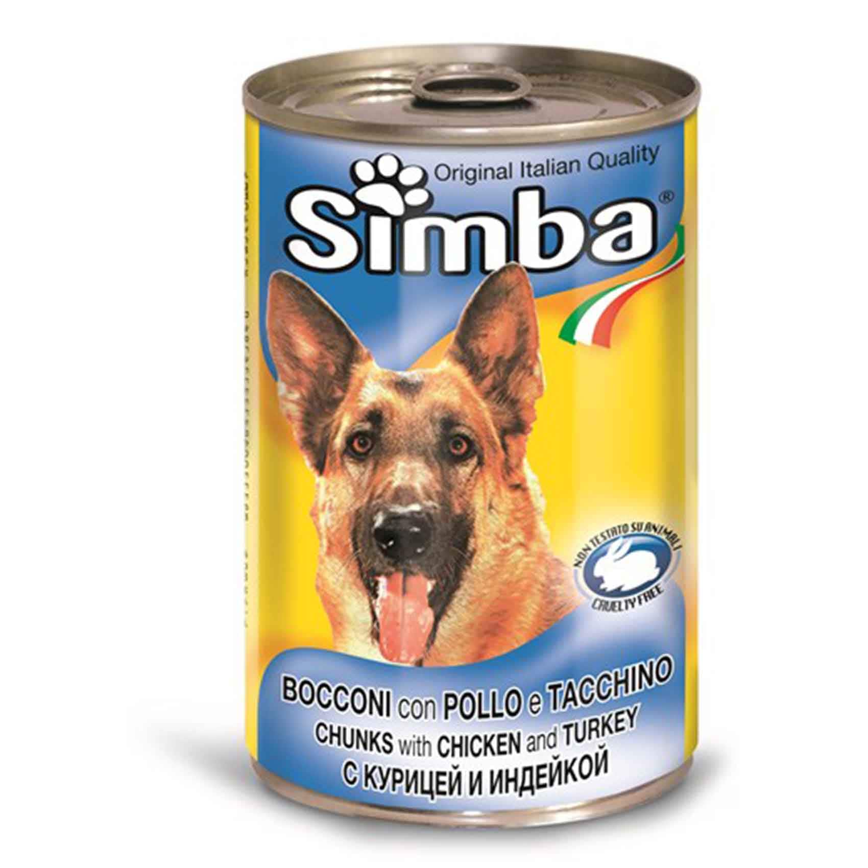 Chicken Simba Buy Simba Original Italian Quality Chicken And Turkey Chunks Dog Food ...