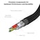 Scosche StrikeLine Premium Braided USB-C to Lightning Charge and Sync Cable 1.2M Black (PD Compatiable), Ci4B4SG-SP