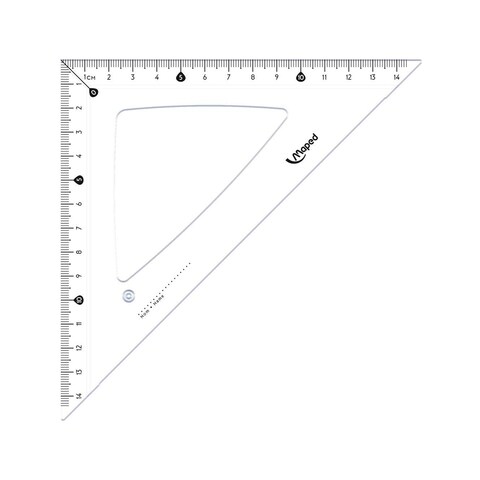 Maped Graphic Triangle 45 Degrees Ruler