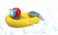 Bburago B16-89014 BB Junior Splash N Play Rescue RAFT