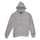 King's Collection 852 Zipped Sweatshirt Hoodie Large Ash Grey