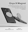Ringke Samsung Galaxy S24 Ultra Case Cover  Onyx Magnetic Series Black