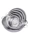 Artc 6-Piece Colander Strainer Set Silver Strainer 1X 34, Strainer 1X 31, Strainer 1X 28, Strainer 1X 25, Strainer 1X 22, Strainer 1X 19cm