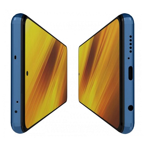 Xiaomi Poco X3 Dual Sim - 6.67-inch, 128GB, 6GB RAM, 4G - Cobalt Blue