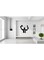 Spoil Your Wall Sachin Cricket Pose Wall Sticker Black 60x50cm