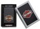 Zippo 49196 Harley-Davidson&reg; Texture Print Classic Logo Black Matte Lighter