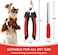 Bear Pet Dog Cat Nail Clipper and Trimmer with Safety Guard to Avoid Over-Cutting Nails &amp; Free Nail File