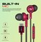 Sigma Groove High Quality S-25 Earphones, Red