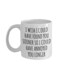 muGGyz What Your Personal Care Aide Said The Fist Place Coffee Mug White 325ml