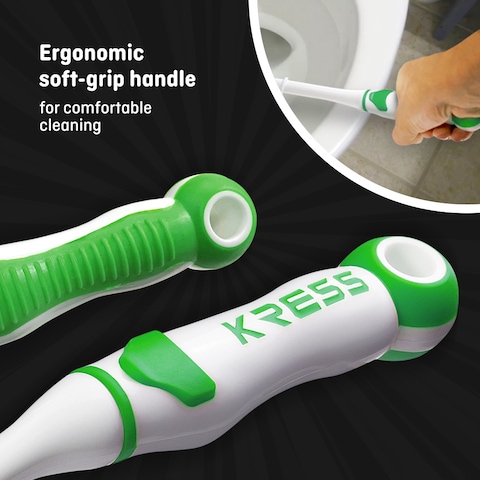 Kress Kleen Toilet Brush Set - Deputy (Green)