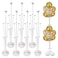 Besto 6 Set Balloon Stand Holder Sticks with Base Kit and Flower Clips,Reusable Table Balloon Holder Stand Set Suitable for Birthday, Baby Shower, Wedding, Party, Anniversary Decorations