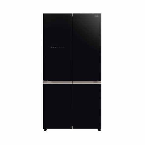 Hitachi Fridge RWB720VK0-GBK 720 Litre Black (Plus Extra Supplier&#39;s Delivery Charge Outside Doha)