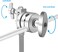 DMK Power Coopic Stainless Steel Swiveling Bracket Grip Head Clamp For Photo Studio Boom Arm Reflector Holder Stand