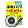UHU Rollafix invisible Tape with Rollafix Transparent Tape Clear 30m 2 PCS