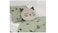 Cushion with pocket, beige32x8 cm