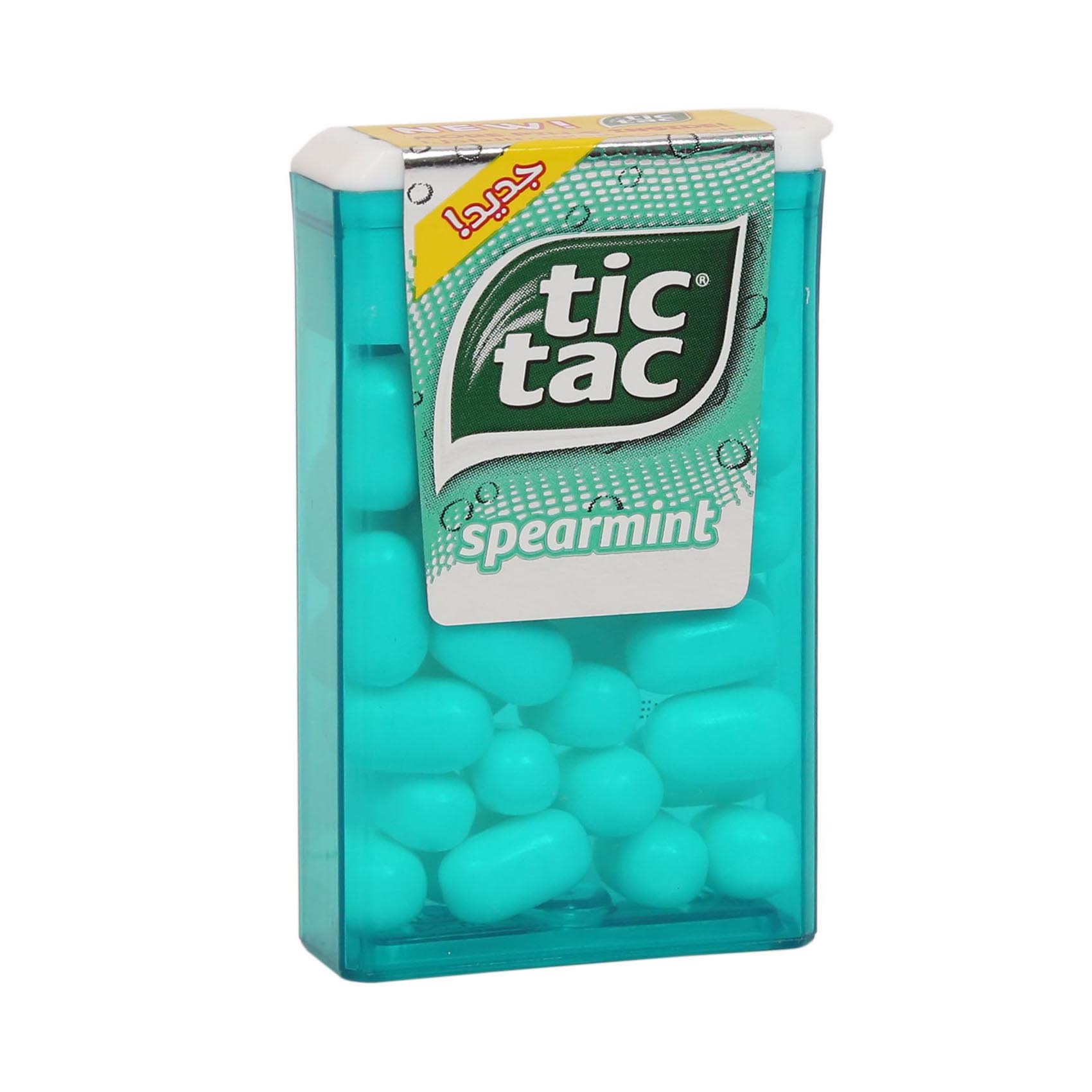 Tic Tac Spearmint Gum 18g