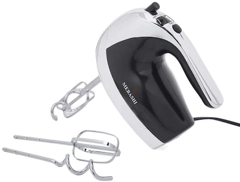 Mebashi Hand Mixer 250W Me-Hm8003 Black/Silver