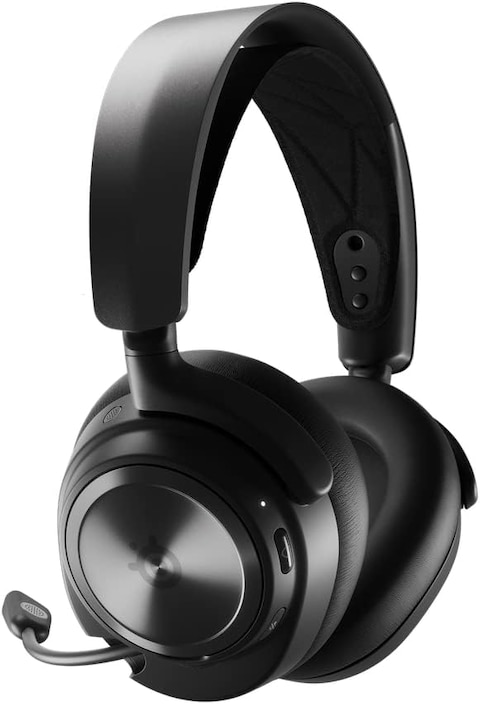 SteelSeries Arctis Nova Pro Wireless Xbox - Multi-System Gaming Headset - Premium Hi-Fi Drivers - Active Noise Cancellation - Infinity Power System - Xbox, PC, PS5, PS4, Switch, Mobile