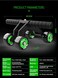 ULTIMAX 4 Wheels AB Roller, Multifunctional Advanced Abdominal Exercise Equipment