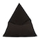 In House Youri Linen Bean Bag Chair - Large - Dark Brown