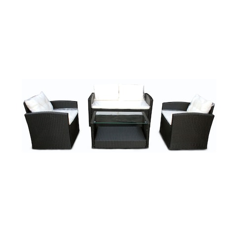 Procamp Cappucino Rattan Sofa Set 4 Person Plus Extra Suppliers Delivery Charge Outside Doha