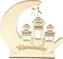 Aiwanto  Home decoration of Moon Islamic Mosque Plaque Festival supplies Decoration