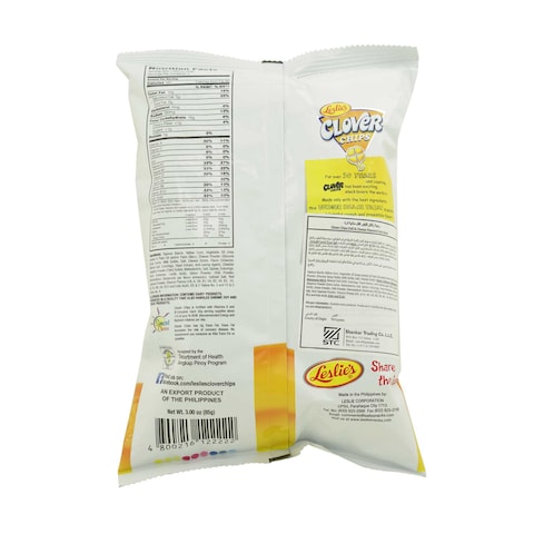 Leslie&#39;s Clover Chips Chili &amp; Cheese 85g