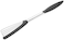 Shinobal Silicon Egg Turner Stainless Steel Tube With Soft Grip Handle