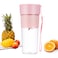 Generic-270mL Portable Juicer Electric Mixer Cup USB Rechargeable Mini Smoothie Blender Shakes Handheld Fruit Vegetable Machine Milkshake Juicer Cup for Outdoor Travel Office Home Baby Food Personal U