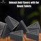 AWAFI MILL Opoponax Resin Incense  Triangle Charcoal Tablet - (100 gram With 20 Charcoal Piece)