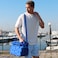 Anemoss Anchor Insulated Bag, Waterproof and Leakproof Insulated Lunch Box for Men and Women, Large Capacity, Picnic Cooler Bags, Hiking, Beach, 18.5 L, Blue