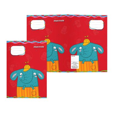 Mintra A5 English Notebook - 40 Sheets 