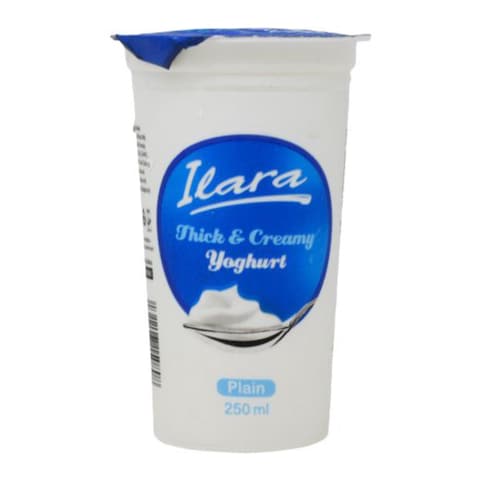 Ilara Thick And Creamy Plain Yoghurt 250ml