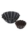 ROYALFORD 2-Piece Brioche Cake Mold Black/Brown 1x8centimeter