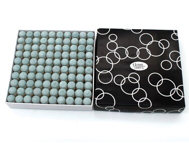 YALLA HomeGym Billiard Pool Cue Tips 100 Pieces, Slip-On Cue Tips 13mm