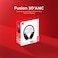 LYCKA Fusion 30 ANC Active Noise Cancelling HI-FI Bass Stereo Bluetooth Headphone with 30 Hours Longest Playback Time
