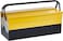 Stanley 21" Metal 2 Drawer Tool Box, Black/Yellow - STST81400
