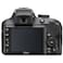 كاميرا ديجتال DSLR من نيكون، مع عدسة VR من 18-55 ملم، 24.2 ميجابيكسل، اسود - D3400