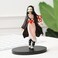 Demon Slayer Figure Nezuko Kamado Bedroom Desktop Decoration Nezuko Figure Toy Doll Gift for Anime Fans 6.7inch PVC Doll Toys (Kamado Nezuko)
