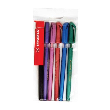 ستابيلو اقلام  6 الوان 