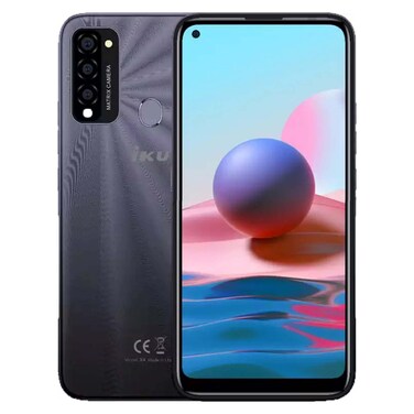 أي كيه يو X4 موبايل - 64 جيجابايت - رامات 4 جيجابايت - رمادي