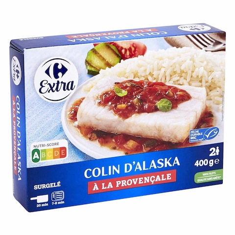 Carrefour Extra Provencal Style Alaskan Pollock 400g