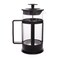 Biggcoffee FY04 French Press, Stainless Steel Lid, Borosilicate Glass, 350 ml, Functional Compact Design Special for Coffee Lovers