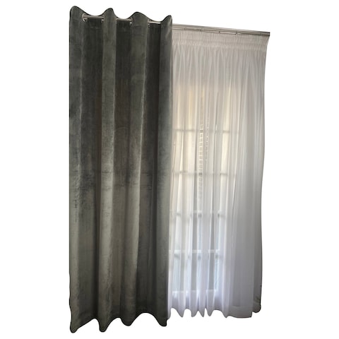 ستارة سام شانيليا - 135×250 سم - فضي