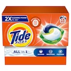 Buy Tide Wow All-In-1 Laundry Detergent 15 Pods in UAE